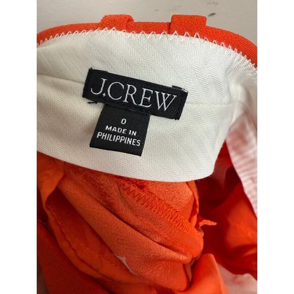 J. Crew Essential Pant in City Crepe Sz. 0 - Picture 5 of 7